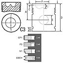 Piston Ø110 - 150MM