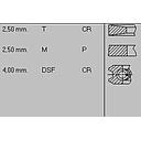 Set Segmenti STEYR 100mm